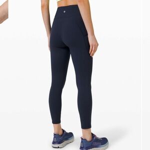 Lululemon Invigorate High-Rise Tight 25" | Size 4 | True Navy